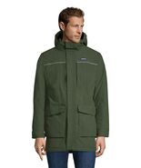 LANDS END Lightweight Waterproof RAIN PARKA with Hood Size: LARGE New SH... - $129.00