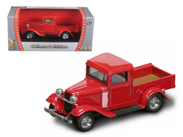 1934 Ford Pickup Truck Red 1/43 Diecast Model Car by Road Signature - $27.42