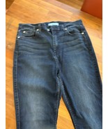7 For All Mankind Women&#39;s The Straight Jeans Size 31 Dark Wash Blue Denim - $557.80 MXN
