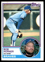 1983 Topps #50 Bob Horner Atlanta Braves - £1.41 GBP