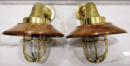 NAUTICAL THEME BRASS WALL SCONCE OUTDOOR SHIP LIGHT WITH...-
show origin... - £155.39 GBP