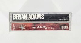 Bryan Adams Vintage Cassettes You Want It You Got It 1981 - 18 til i die 1996 - £13.26 GBP