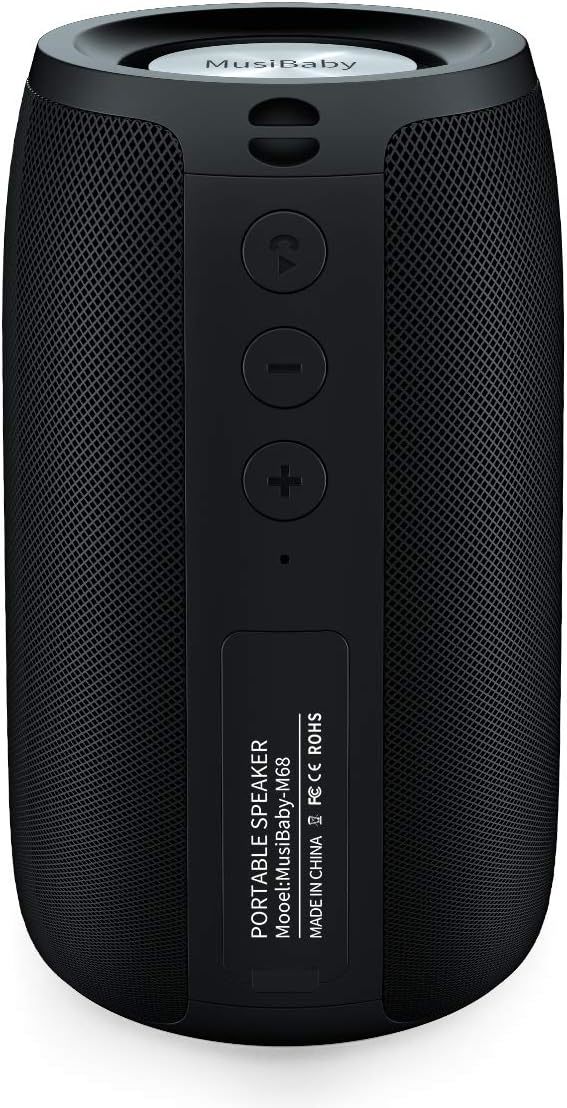 Bluetooth Speaker, Musibaby Speakers, Outdoor, Portable,, M68). - $37.98