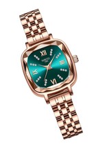 Women Watches,Analog Rose Gold Square Dial Watch for - £67.44 GBP