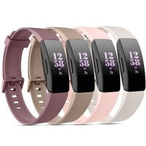 Vancle 4 Pack Bands for Fitbit Inspire 2 Bands/Fitbit Inspire HR for Women Men, - £18.32 GBP