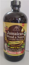 Organic Jamaican Wood &amp; Neem Living Bitter Cholesterol Blood Pressure Tonic 16OZ - £24.79 GBP