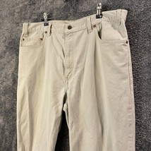 Vintage Levis Jeans Mens 36W 29L 36x29 White 540 Y2K 00s Relaxed Fit Casual - $22.57