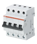 ABB SH204M-C63 Miniature Circuit Breaker  4P - C - 63 A - $176.00