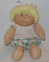 1986 Coleco Cabbage Patch Kids Plush Toy Doll CPK Xavier Roberts OAA Blonde - £27.63 GBP