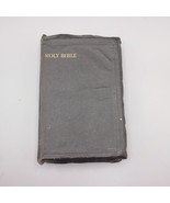 Pronouncing Nelson Holy Bible w/ Helps KJV Opal Type  Leather Black - $242.56 MXN