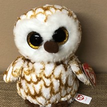 Ty Beanie Boos SWOOPS the Owl Stuffed Animal Brown Plush 6&quot; Inch Plushy ... - $9.50