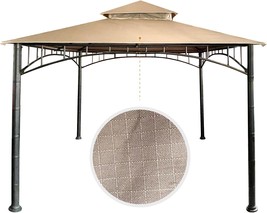 10X10 Replacement Canopy Roof Cover Top Only For Target Madaga Gazebo(Khaki) - $90.93