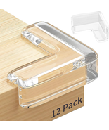 12 Pack Table Protectors, Corner Protector for Baby, Clear Furniture Cor... - $12.34 CAD