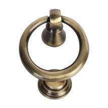 Decorative Golden Brass Door Knocker Victorian Style Brass Door Knocker ... - $24.26