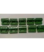 (QTY 10)     5 pin - 5.00mm /  Pluggable Quick Connector - Terminal Bloc... - $26.68