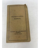National Old Line Insurance Occupational Manual Booklet Vintage - $187.97 MXN