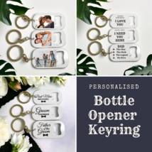 Personalised Bottle Opener Key Ring - $9.50+