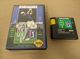 PGA Tour Golf II Sega Genesis Cartridge and Case - $5.49