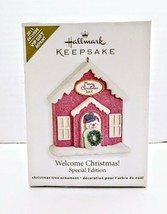 Hallmark keepsake Ornament 2011 Welcome Christmas! * House * Snowman *  - £6.02 GBP