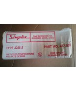 Simplex Fire detection Heat detector  type: 4255-5  part no 477-079 135*... - €13,43 EUR