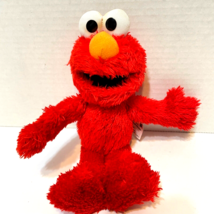 Hasbro Sesame Street 2013 Plush Stuffed Red Elmo Doll Lovey 9&quot; - £8.36 GBP