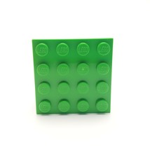 Lego Ninjago Board Game 3856 Replacement 4 x 4 Plate 3031 Green Piece - $1.67