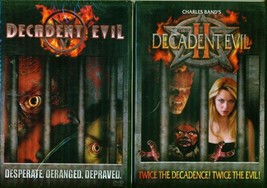 Decadent Evil 1 &amp; 2: Charles Brand Vampire Classics - New 2 Dvd - £23.67 GBP