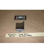 72 Cadillac Deville RIGHT PASSENGER SIDE FENDER SKIRT REAR ROCKER MOLDIN... - $750.41 MXN