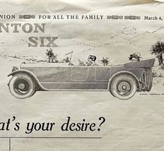 1920 Winton Six Luxury Car CLE Advertisement Automobilia Ephemera 9.75 x... - $28.01 CAD