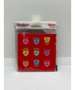 11 PACK Sweethearts Stickers 18ct each, 198 TOTAL - $220.64 MXN