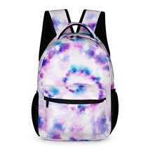 Mondxflaur Tie Dye Backpacks for School Kids Teen Schoolbag Lightweight 16.2in - £27.88 GBP
