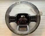 OEM factory original black leather steering wheel for 2021-2023 F150 Pla... - $199.81