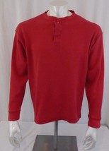 McCormick Farmall  Men&#39;s Long Sleeve Pullover Red Medium Shirt - £7.77 GBP