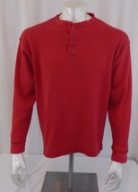 McCormick Farmall  Men&#39;s Long Sleeve Pullover Red Medium Shirt - £7.88 GBP