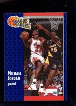 1991-92 Fleer #220 Michael Jordan Nm Bulls Ll Hof *AZ6038 - £7.08 GBP