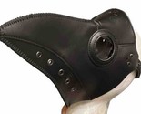 Plague Medico Maschera Pelle Naso Lungo Uccello Becco per Halloween Cosp... - £11.23 GBP
