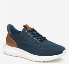 Johnston &amp; Murphy Navy Knit Amherst 2.0 Knit Plain Toe (Width: M) - €84,13 EUR
