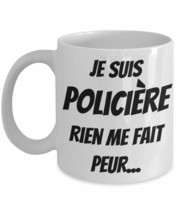 Police Officer Gift For Women In French Mug Agente De Police Funny Cops Donuts G - £13.32 GBP+