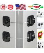 Heavy Duty Refrigerator Lock - Portable Combination Lock Set, Easy Insta... - $55.93 CAD