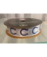 NFL Decorative Ribbon Indianapolis Colts  9 Feet Long X 7/8 Inch Wide - $10.74 CAD