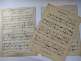 Angel Child 1922 Sheet Music Song Georgie Price Abner Silver Benny Davis Vintage - £10.09 GBP