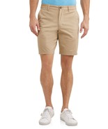 George Men&#39;s Casual Flat Front Shorts Size 44 Stonewash Khaki   9&quot; Insea... - $21.72 CAD