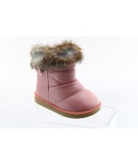 Toddler Boots Unbranded Faux Fur Lined Bootie Size 27 (10.5) Coral - €11,97 EUR