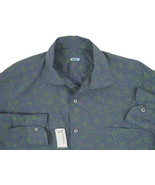 NEW Malo Shirt!  e 56 US 46 (XL)   *Lightweight*   *Blue with Floral Des... - £125.08 GBP