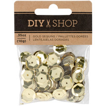 Diy Shop 4 Collection Sequs Gold - £12.06 GBP