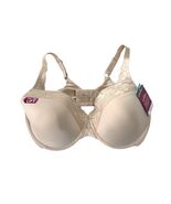 Olga Cloud 9 Underwire Bra 44C Beige Lace Light Lift Super Soft NWT - $19.80