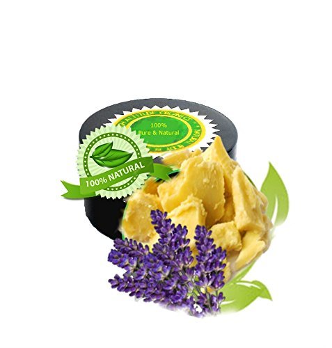 LUXURIOUS LAVENDER BODY BUTTER -8oz - Rich Hand & Foot Cream - (RAW SHEA BUTTER