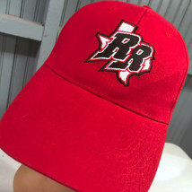 Rough Riders Frisco Texas Red Adjustable Baseball Cap Hat - £11.23 GBP