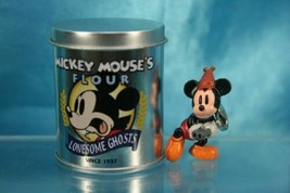 Yujin Disney Metal Can Mini Charm Zipper Pull Figure Mickey Mouse Lonesome Ghost - £28.05 GBP