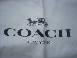 coach purse handbag dust cover brand new white - £22.49 GBP
